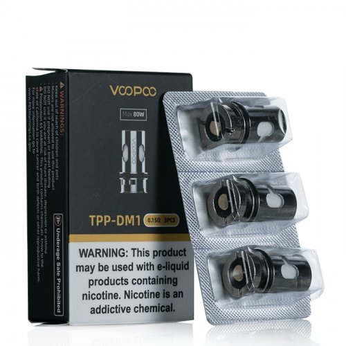 VOOPOO TPP-DM1 Coil 0.15ohm 3PCS/Pack - Best Vape Wholesale