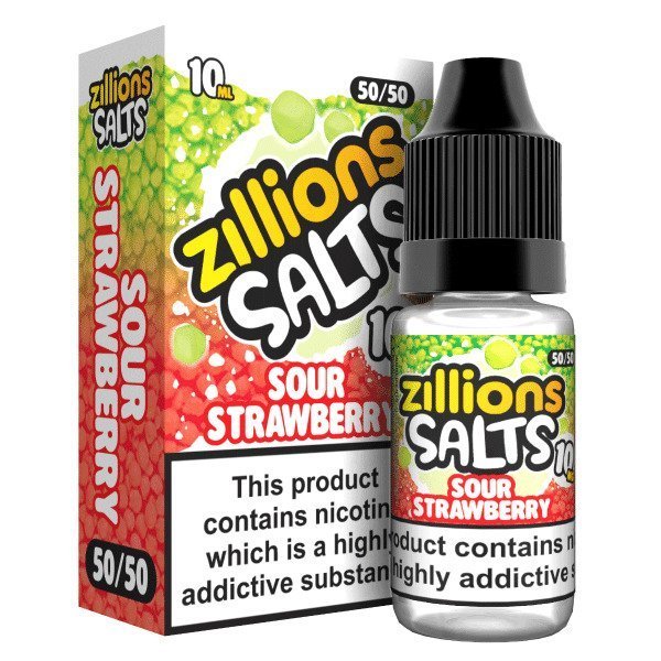 Zillions Nic Salt 10ml Pack of 5 - Best Vape Wholesale